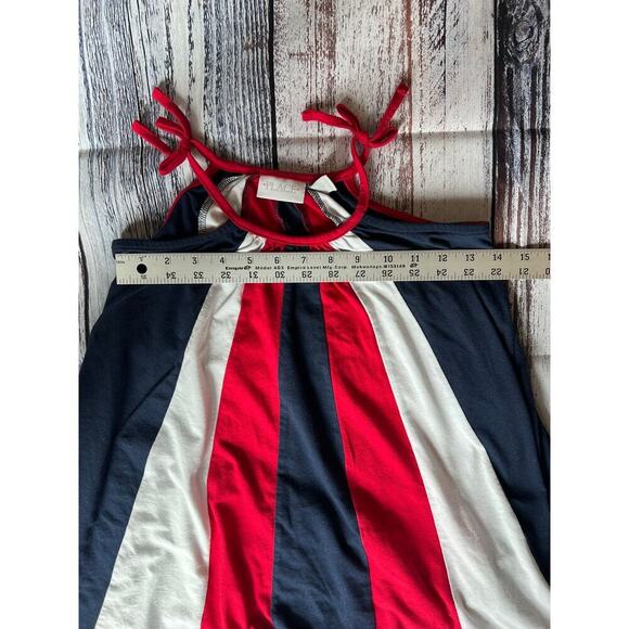 Girls 4th of July Dress, 5/6, Small, Patriotic, Americana, Red / White / Blue - Picture 4 of 5